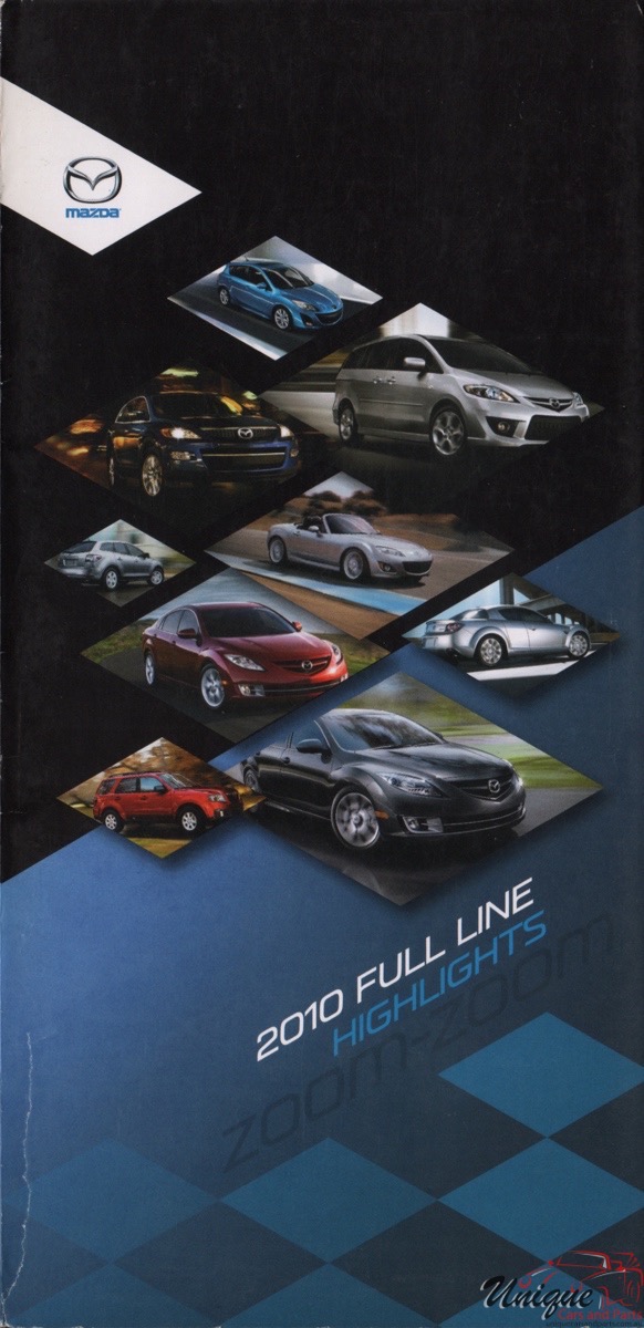 2010 Mazda Model Lineup Brochure Page 10